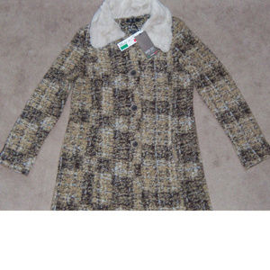 Maria Sole Italian Made Sweater Jacket Size M